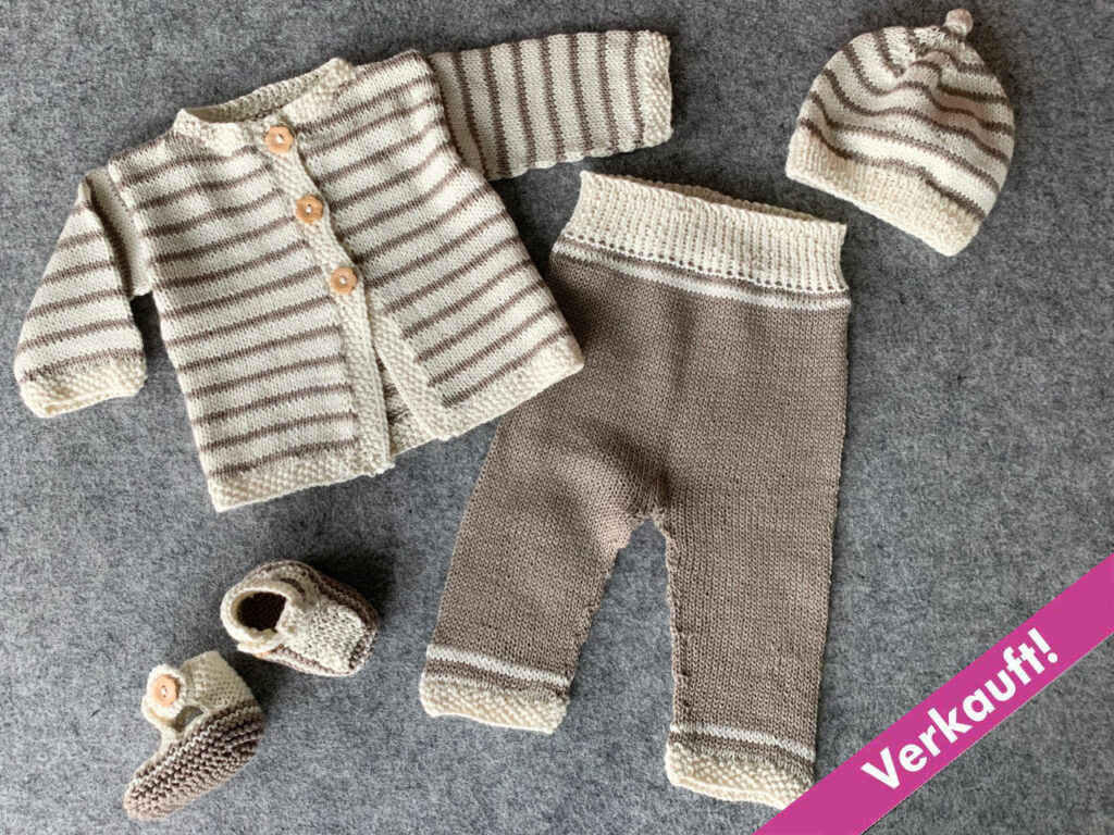 066 Babyset Gr. 62, Wolle mit Kaschmir